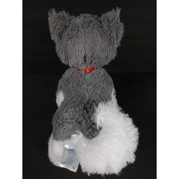 BAB Promise Pets 12" Husky Dog + 12" GUND 1990 Eddie Bauer Johnny Sled Dog Plush - Picture 7 of 12
